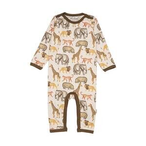 NEW MINYMO kid's animal safari romper in brown